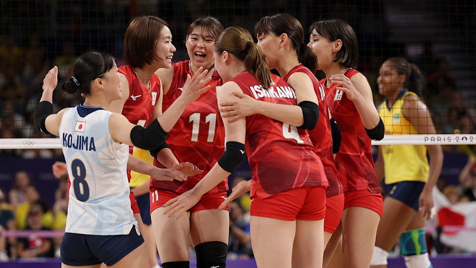 日本代表、ブラジル代表にストレートで敗れ予選ラウンド2連敗 日本代表、ブラジル代表にストレートで敗れ予選ラウンド2連敗