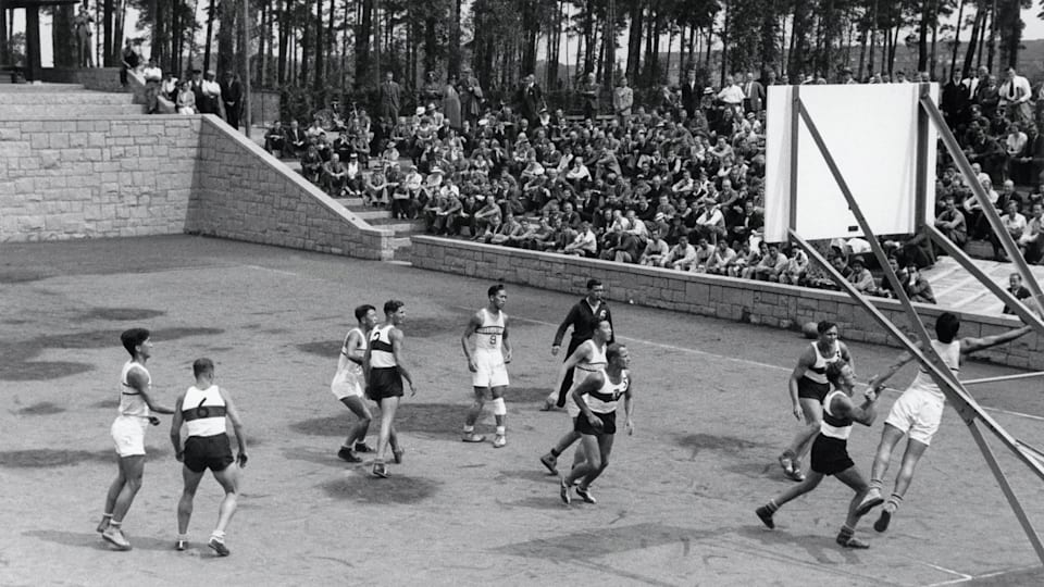 Olympic basketball’s muddy beginnings 