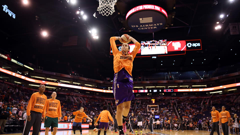 First wnba player to dunk twice in one game store