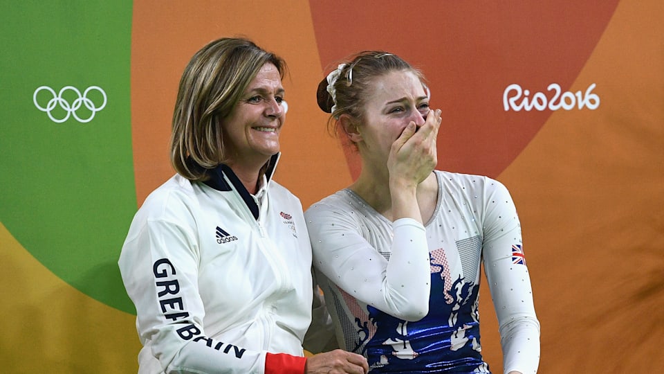 Bryony Page wins Team GB's first ever Olympic medal in trampoline with silver at Rio 2016