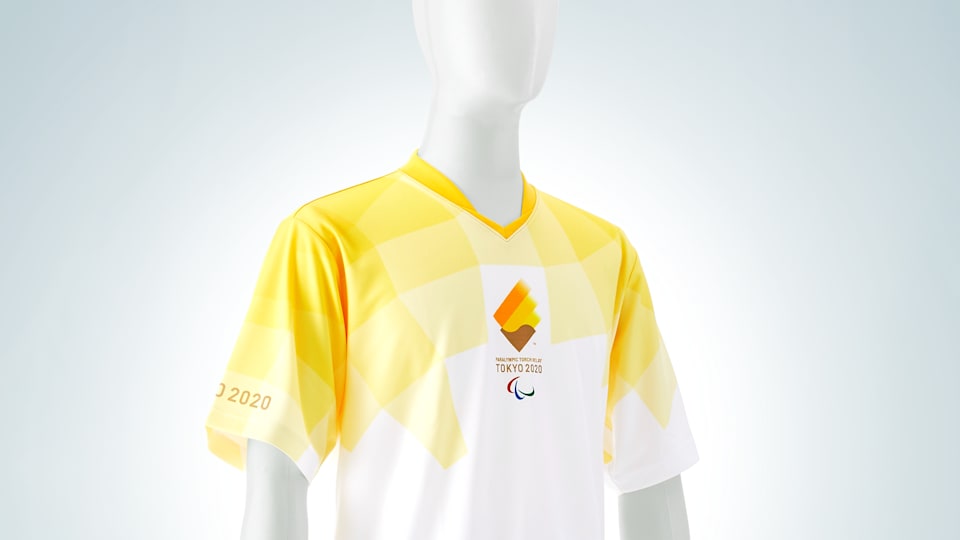 東京五輪・パラリンピック聖火ランナーユニフォーム発表 聖火ランを市松模様で表現