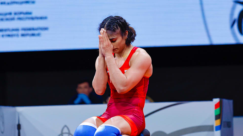 Vinesh Phogat gets emotional after securing Paris 2024 quota