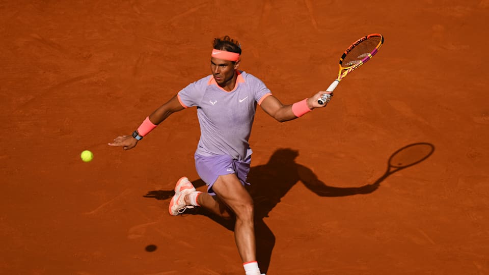 Rafael Nadal is back on his favoured red clay, 2024