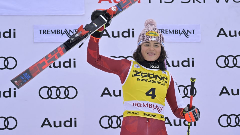 FIS Alpine Ski World Cup 2025/26: Julia Scheib claims giant slalom win with  Mikaela Shiffrin finishing fourth in Tremblant