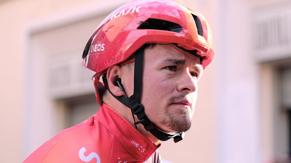Britain's Olympic mountain bike champion Tom Pidcock took victory in the 2024 Amstel Gold Race