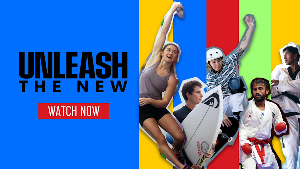 Athletes from five of the new Olympic and Paralympic sports share their unique journeys in Unleash the New, presented by Toyota
