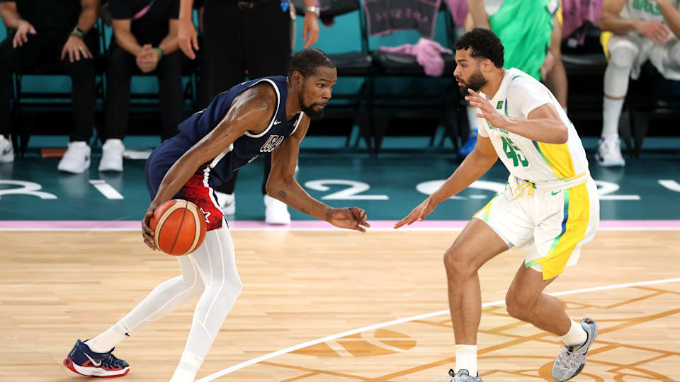 Kevin Durant in action for Team USA