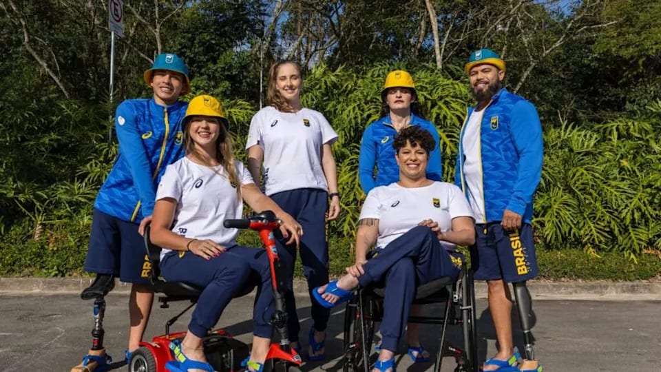 Os uniformes do Comitê Paralímpico Brasileiro