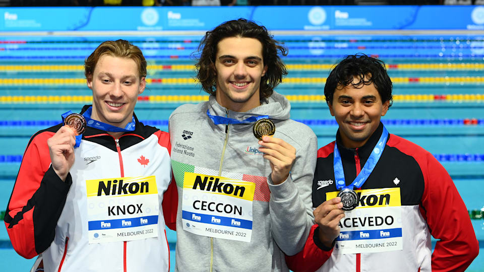 Thomas Ceccon, Campione del mondo nei 100 misti maschili - Mondiale vasca corta Melbourne 2022