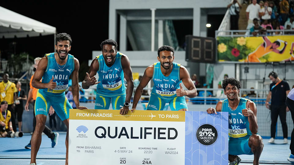 Indian men’s and women’s 4x400m relay teams secure Paris 2024 Olympics