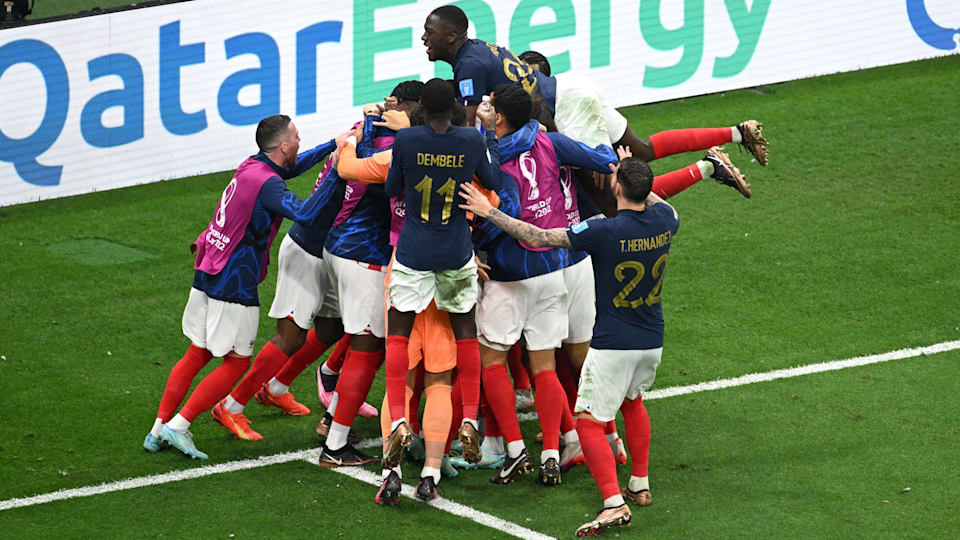サッカー】カタールW杯準決勝：フランスが連覇に王手モロッコに2‐0で勝利