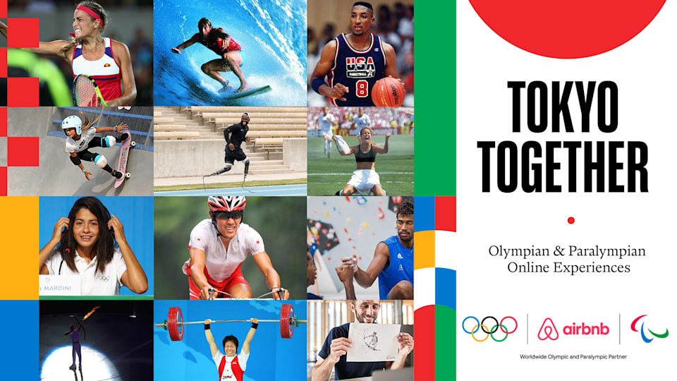 Le CIO, l'IPC et Airbnb présentent "Tokyo Together" : une chance unique de dialoguer avec des olympiens et des paralympiens 