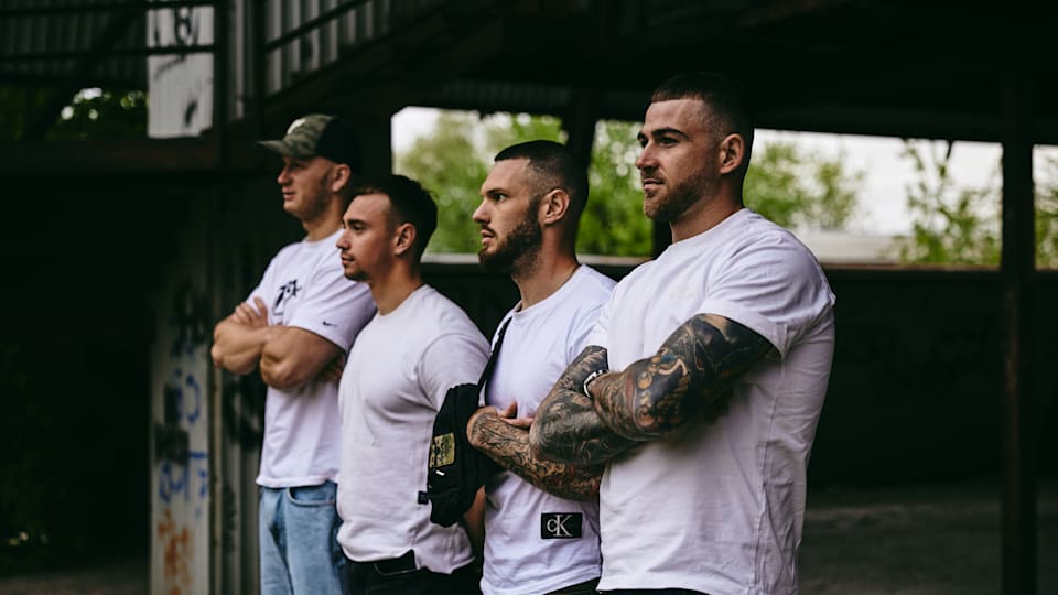 Ihor Trunov, Dmytro Danylenko, Ivan Semykin and Oleh Kukharyk have called their K-4 team the "Energy Circle".