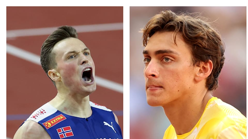 World record holders Mondo Duplantis and Karsten Warholm to clash in