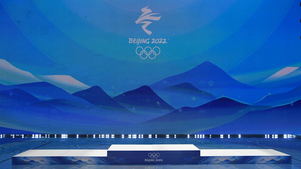 Athletes allowed to remove masks temporarily while receiving medals 