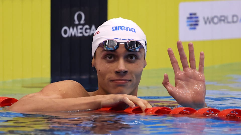 World Aquatics Championships 2023 Men's 100m freestyle featuring David