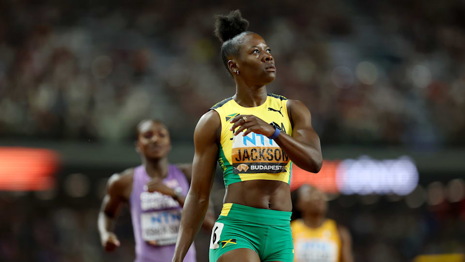 Athletics Shericka Jackson claims Stockholm Diamond League 200m after