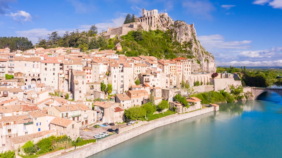 The Citadel of Sisteron, emblematic monument of the Alpes de Haute-Provence