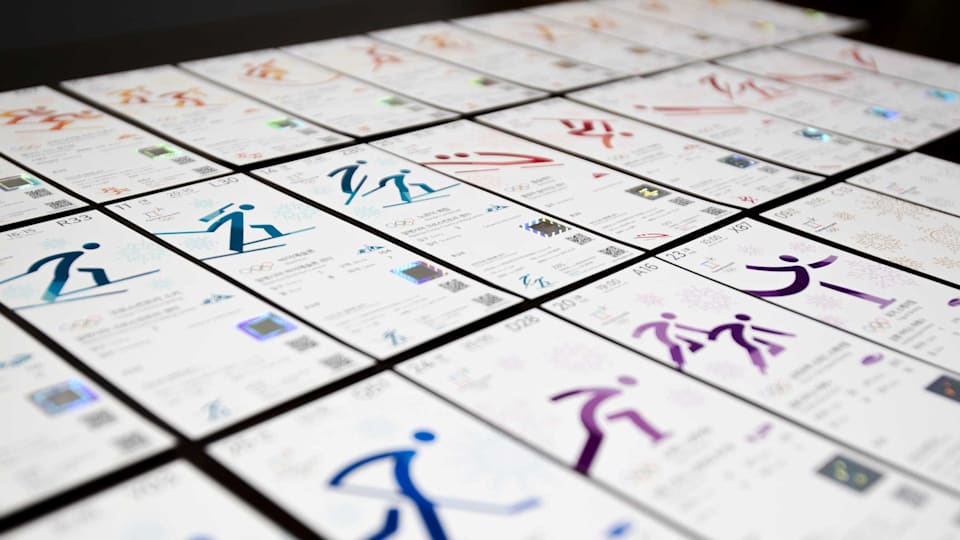 PyeongChang ticket design unveiled