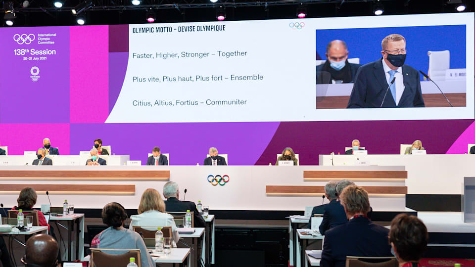 "Plus vite, plus haut, plus fort – ensemble" : La Session du CIO approuve le changement historique de la devise olympique