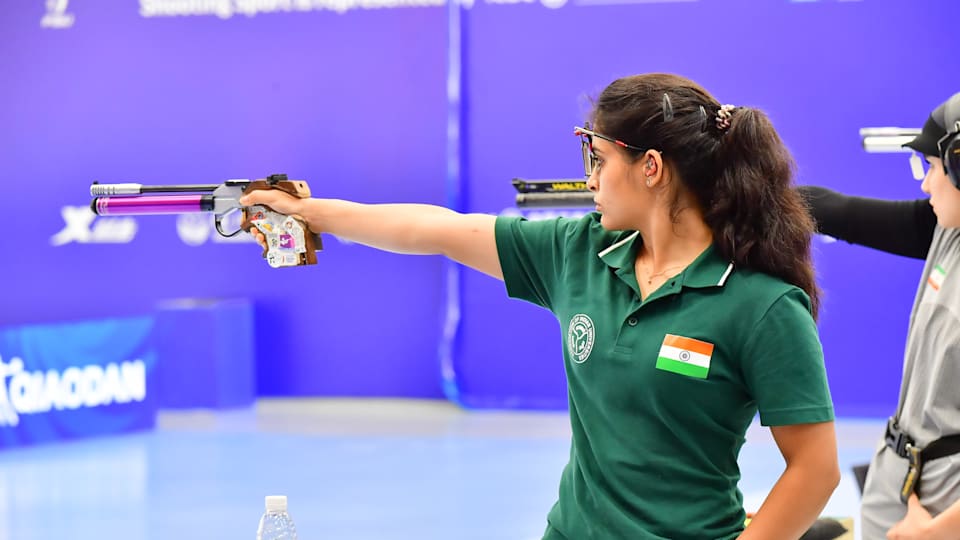 fklkeyagfcayfnfkgxbq मनु भाकर ने Paris Olympic 2024 में जीता कांस्य पदक; शूटिंग में पदक जीतने वाली पहली भारतीय महिला