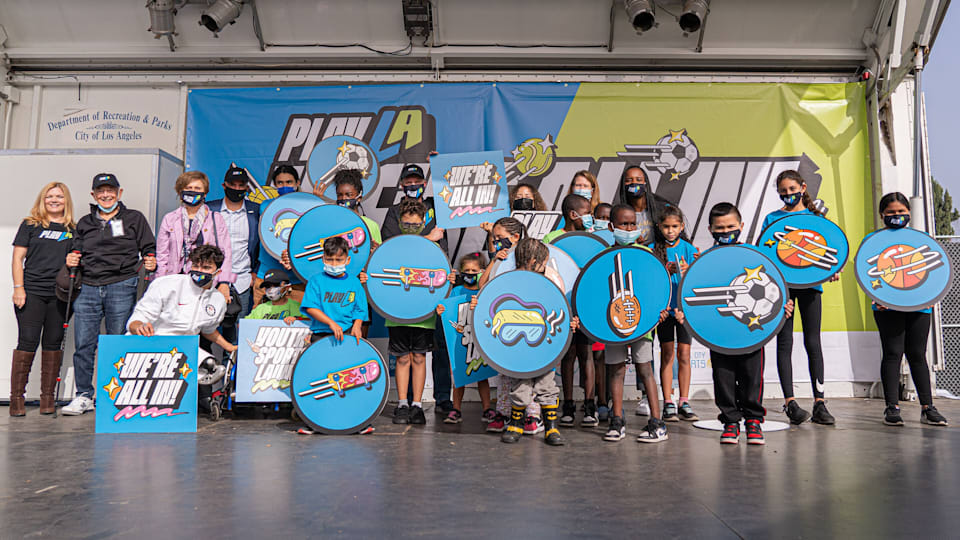 LA28 launches PlayLA youth sports programme