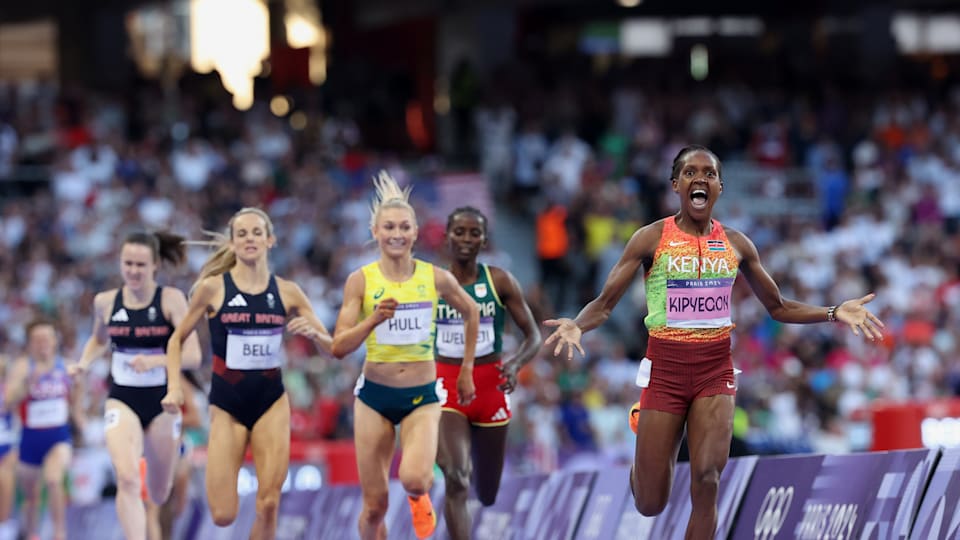 Paris 2024 athletics All results, as Faith Kipyegon claims third women’s 1500m title in Olympic