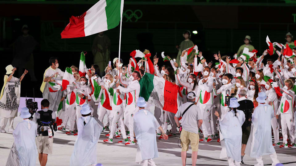 Team Italy - Tokyo 2020 Opening Ceremony