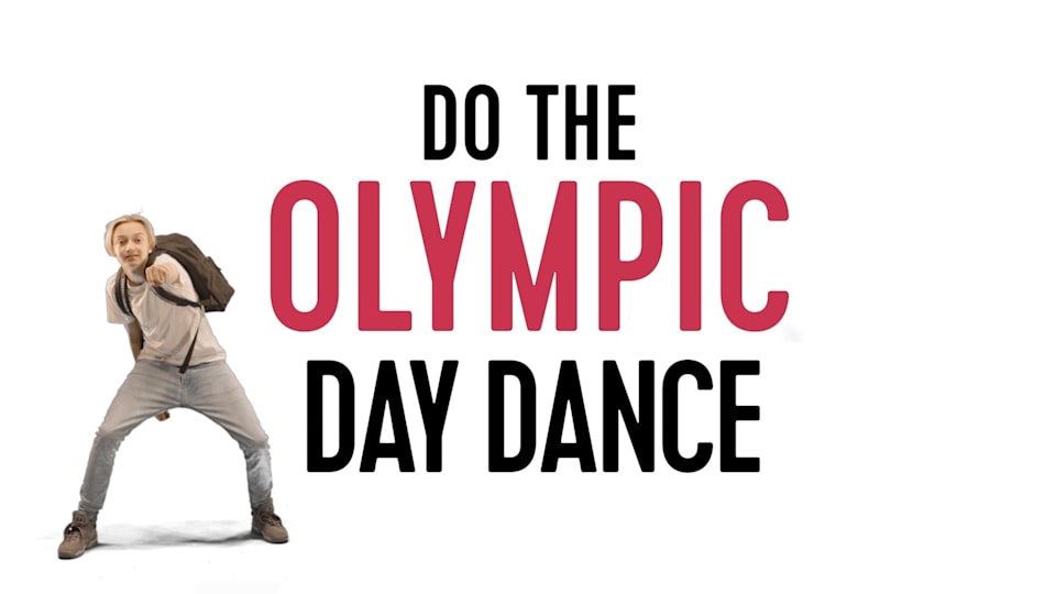 On Olympic Day, dance with the Backpack Kid!
