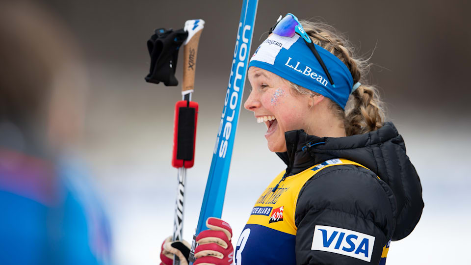 Jessie Diggins Olympic gold medal “helped my voice grow even louder”