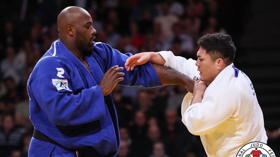 Teddy Riner at 2023 Grand Slam Paris