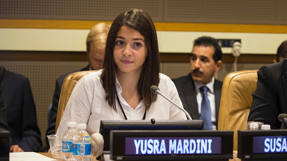 Yusra Mardini, athlète olympique réfugiée, nommée ambassadrice de bonne volonté du HCR
