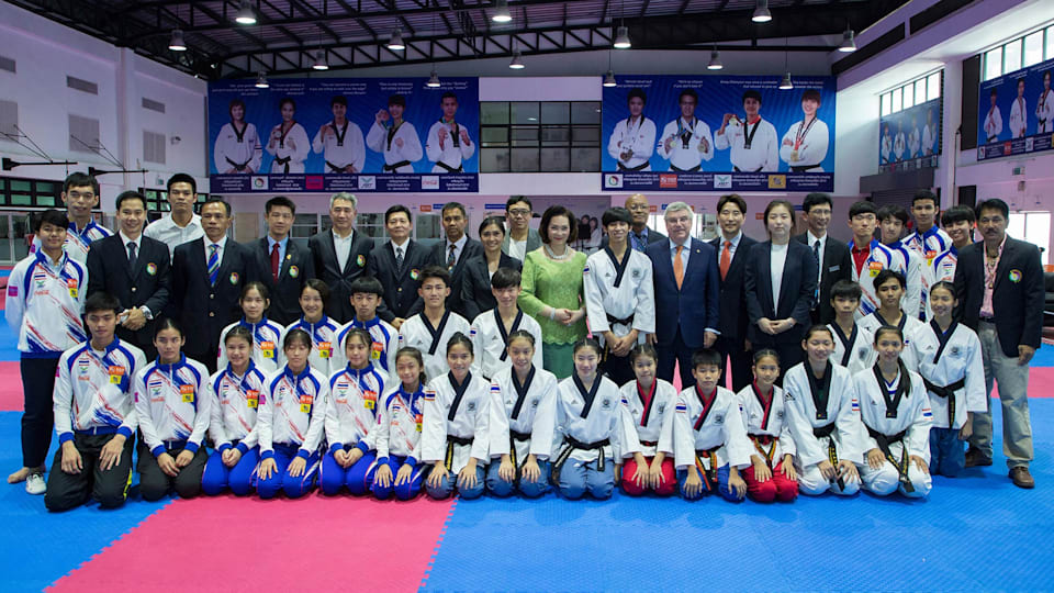 IOC President begins visit to Thailand - meets NOC President and athletes