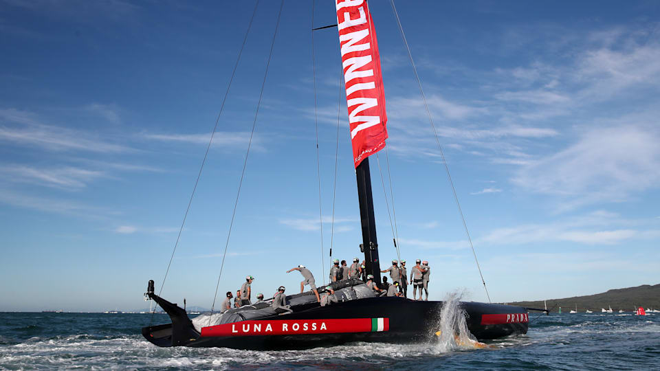 Luna Rossa book America s Cup final spot with 7 1 victory over INEOS Team UK