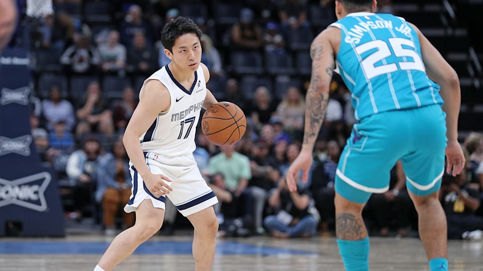 予約商品】NBA メンフィス・グリズリーズ ミニタオル #17 河村勇輝 おもかっ NBA54876