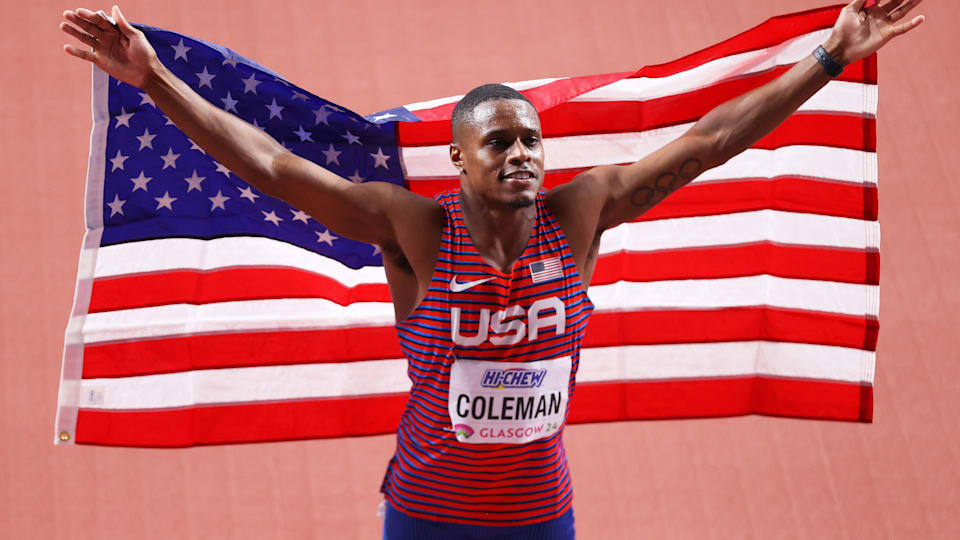 USA's Christian Coleman believes Usain Bolt's 100m world record might ...