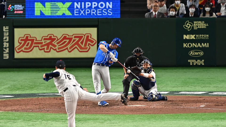 Alberto Mineo, Italia vs Giappone, World Baseball Classic 2023