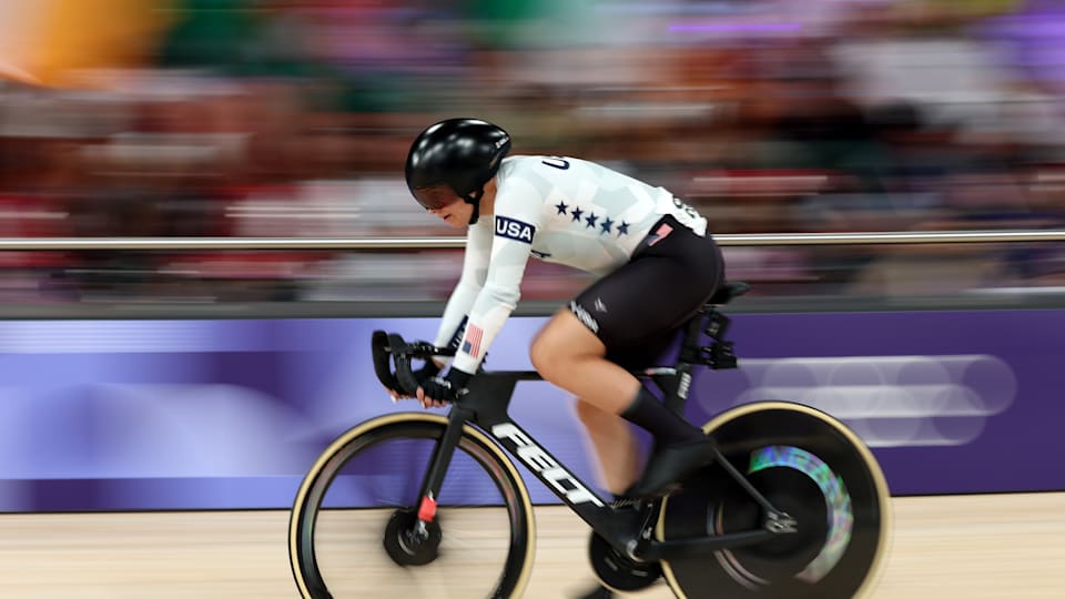 Omnium track cycling clearance