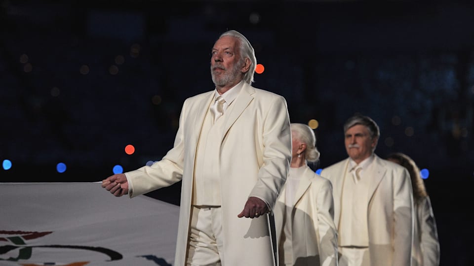 Legendary actor Donald Sutherland, Olympic flagbearer in 2010, dies at 88