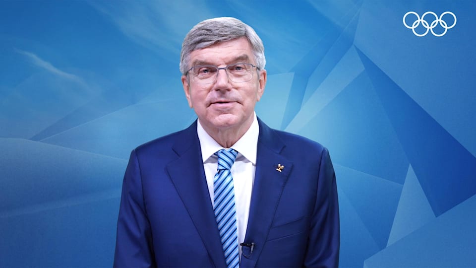 IOC President: Sport can contribute to rebuild a more human-centred and inclusive society