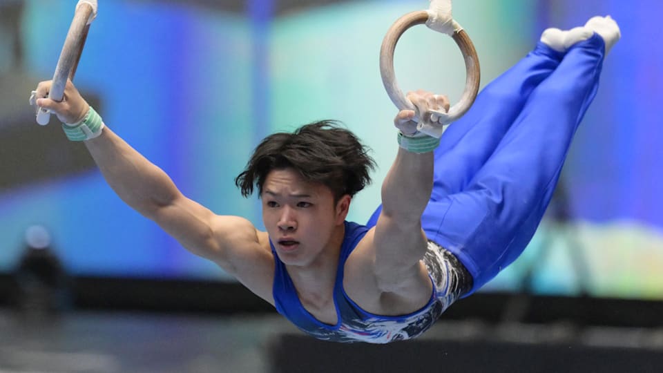 NHK Trophy 2024 gymnastics Oka Shinnosuke seizes the day and a quota