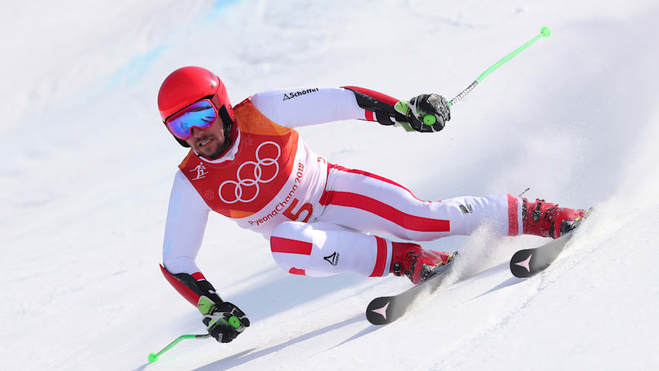 Marcel Hirscher in action PyeongChang 2018