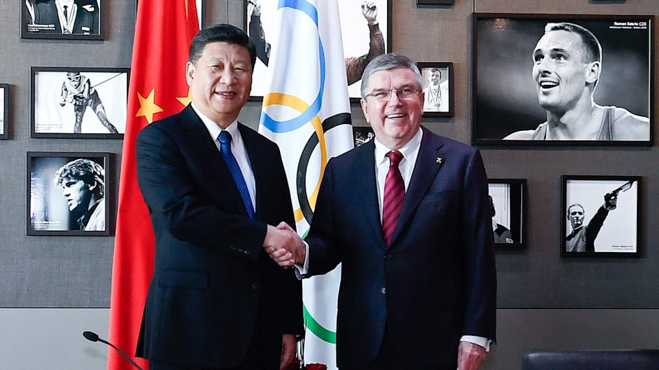 Historic visit by Chinese President Xi Jinping emphasises strong ties with IOC