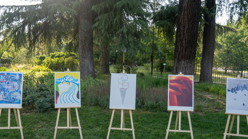 Art Poster Milano Cortina 2026