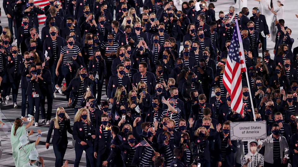 Carrying the Stars and Stripes Meet the last five US Opening Ceremony flagbearers at the Olympic Summer Games