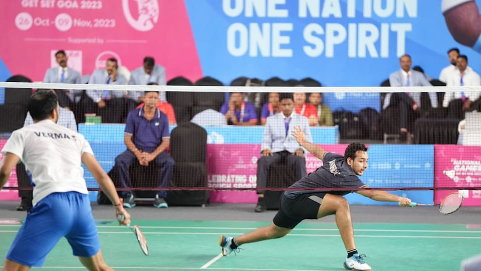Guwahati Masters 2024 badminton M Tharun stuns Priyanshu Rajawat to