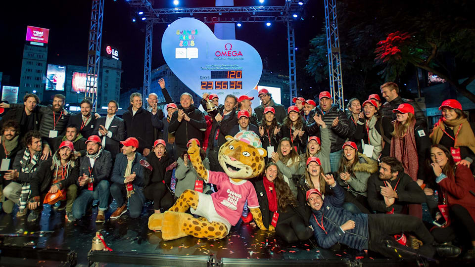 OMEGA marks the final countdown to Buenos Aires 2018