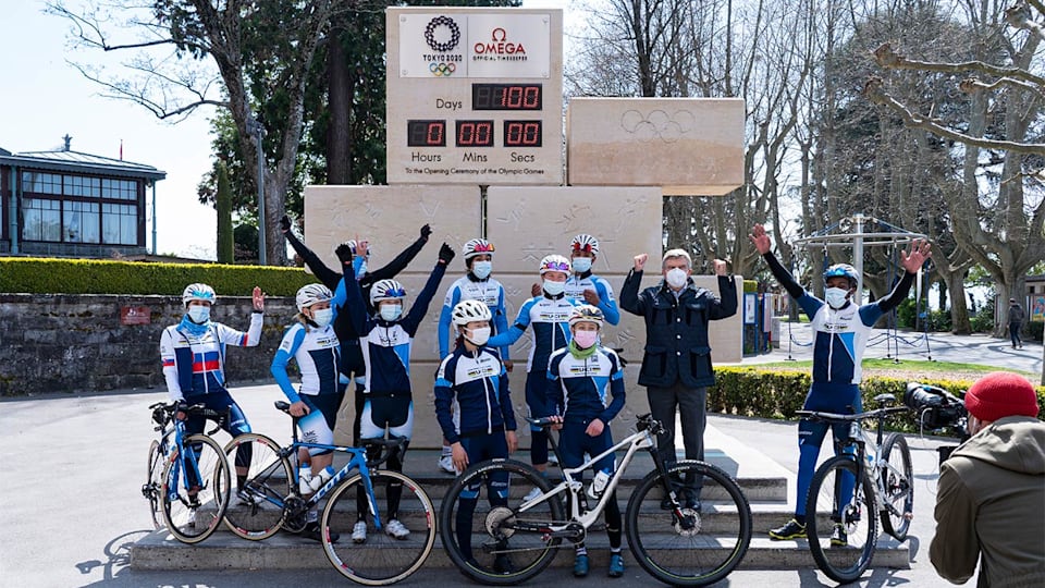 Athletes and IOC President mark 100-day countdown to Tokyo 2020