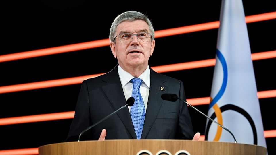Thomas Bach, président du CIO : "Notre mission olympique est une mission humanitaire"  