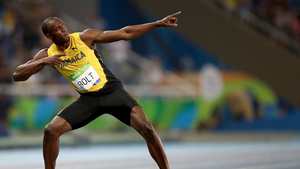 Usain Bolt holds the world records in 100m, 200m and 4x100m sprints.